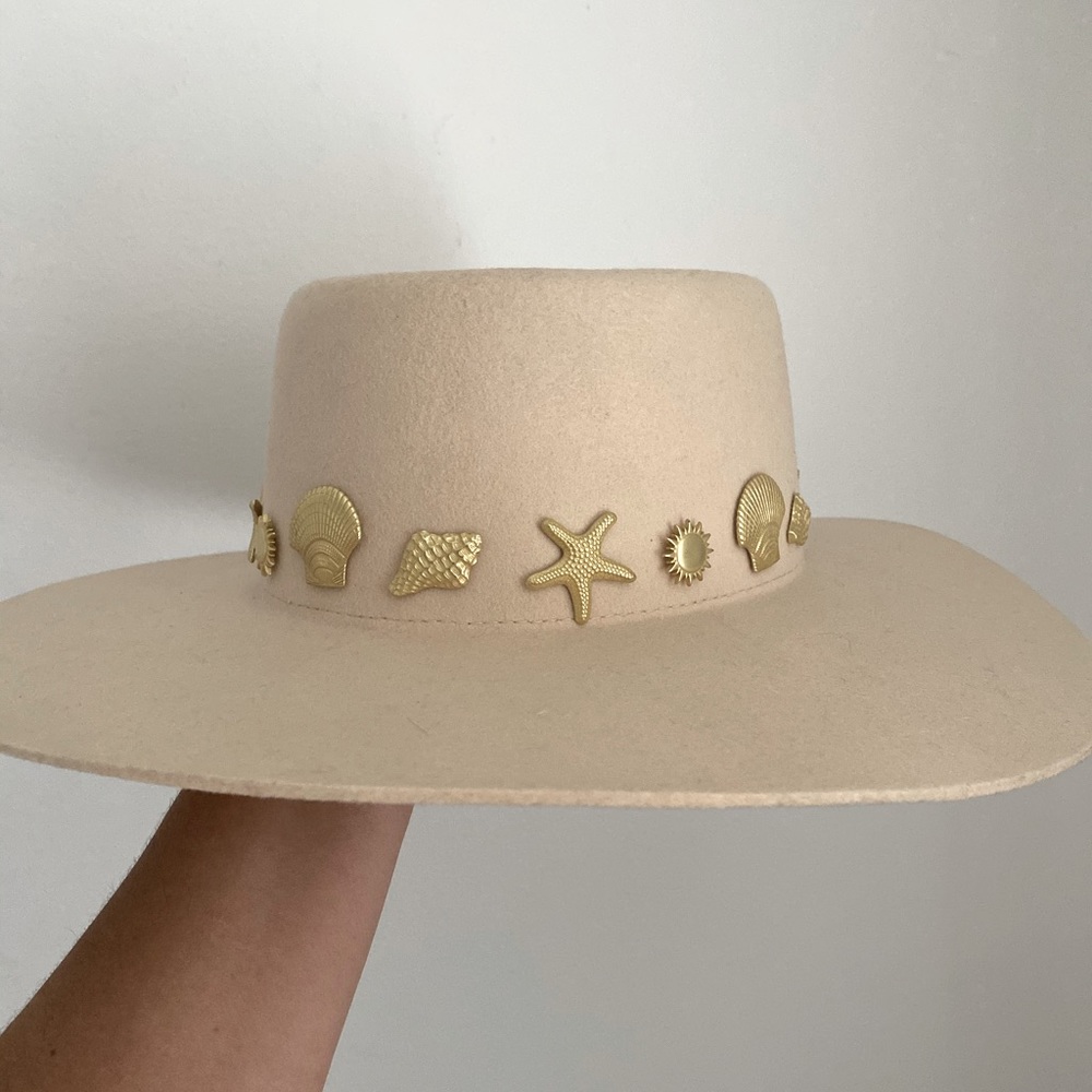 Lack of Color Seaside Boater hat